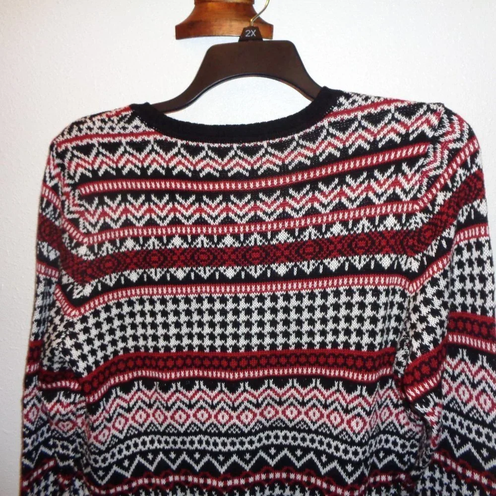 Croft & Barrow V Neck Sweater Size Large NWT